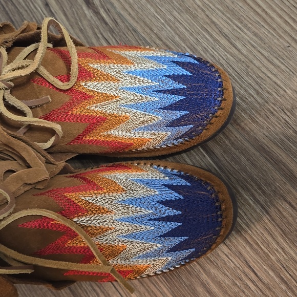 Minnetonka x MOTHER supernova boot brown, size 9 - Picture 2 of 5